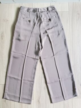 Banana Republic Wide Leg Pants in Light Gray